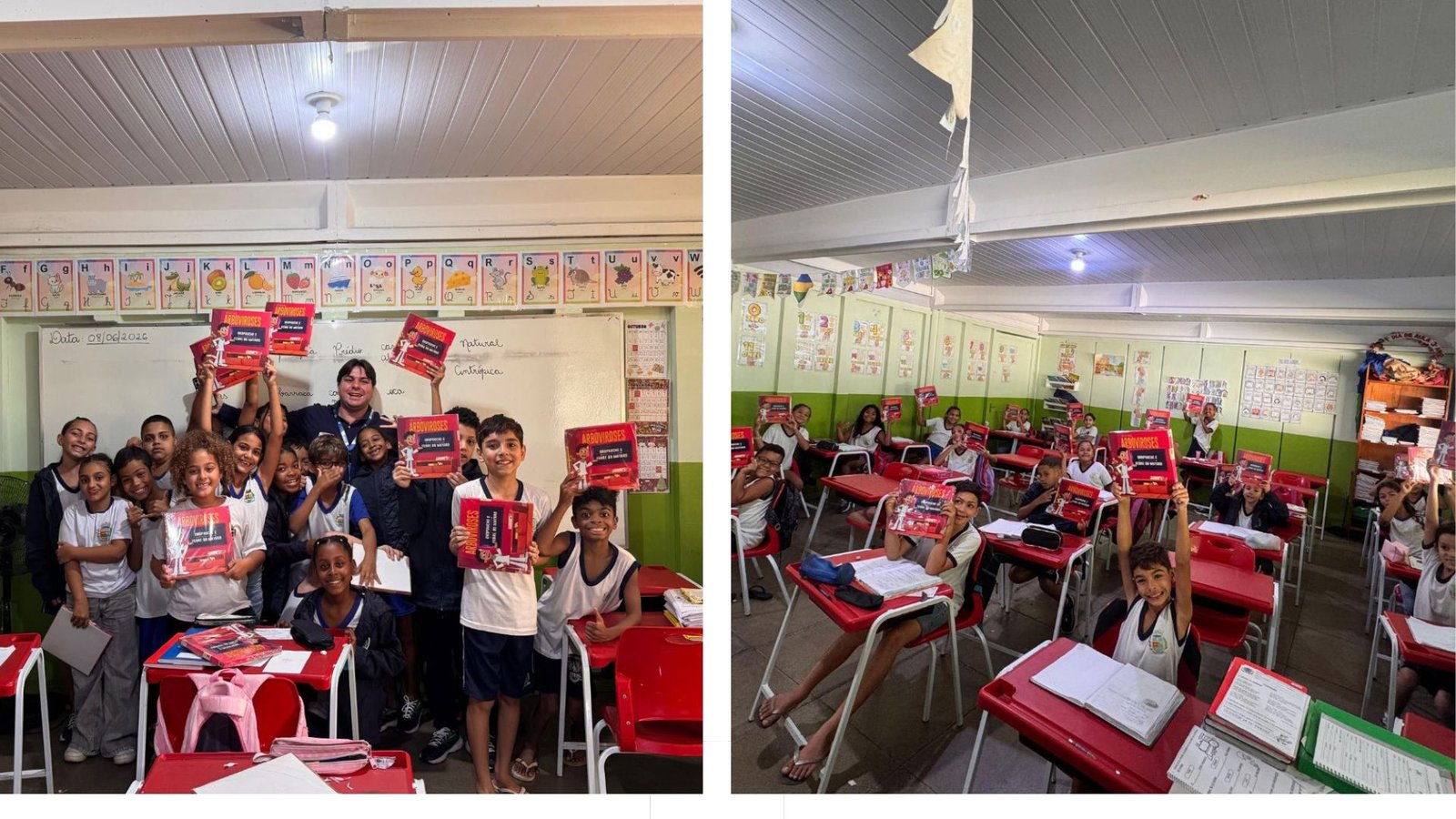 APAS promove ação educativa sobre arboviroses em escola da localidade de Japuíba
